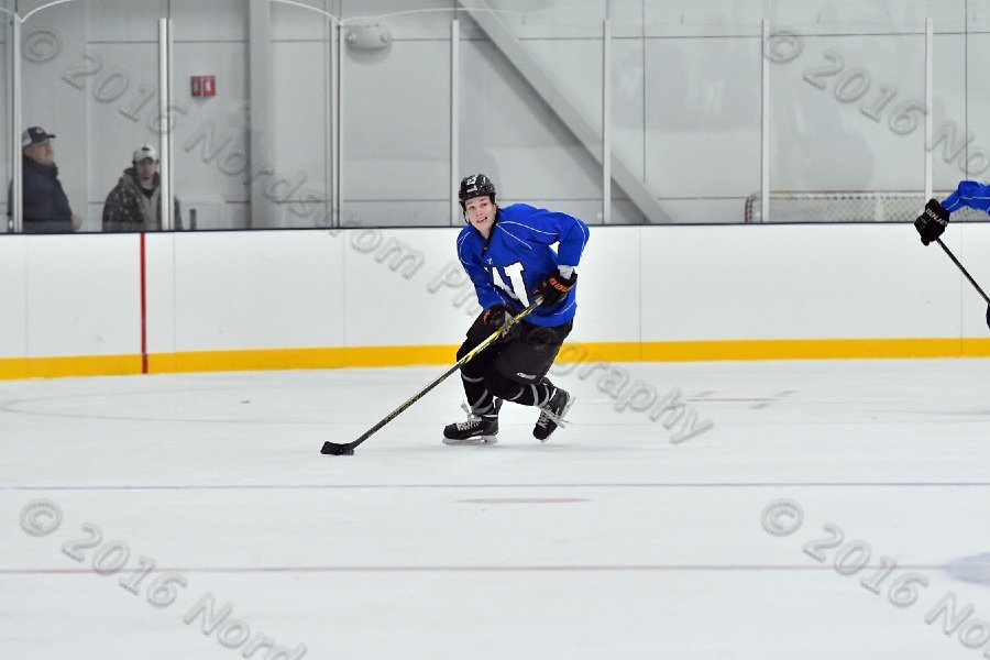 Wheaton College Men\'s Ice Hockey vs Middlesex Community College. - Photo By: KEITH NORDSTROM